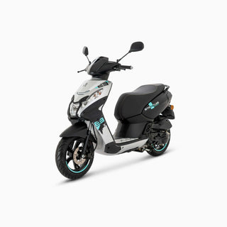 Peugeot Kisbee Streetline 4-takt Satin Flash Silver