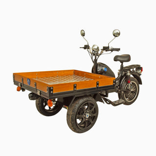 Elektrisk Flakmoped MGB Delivery Svart