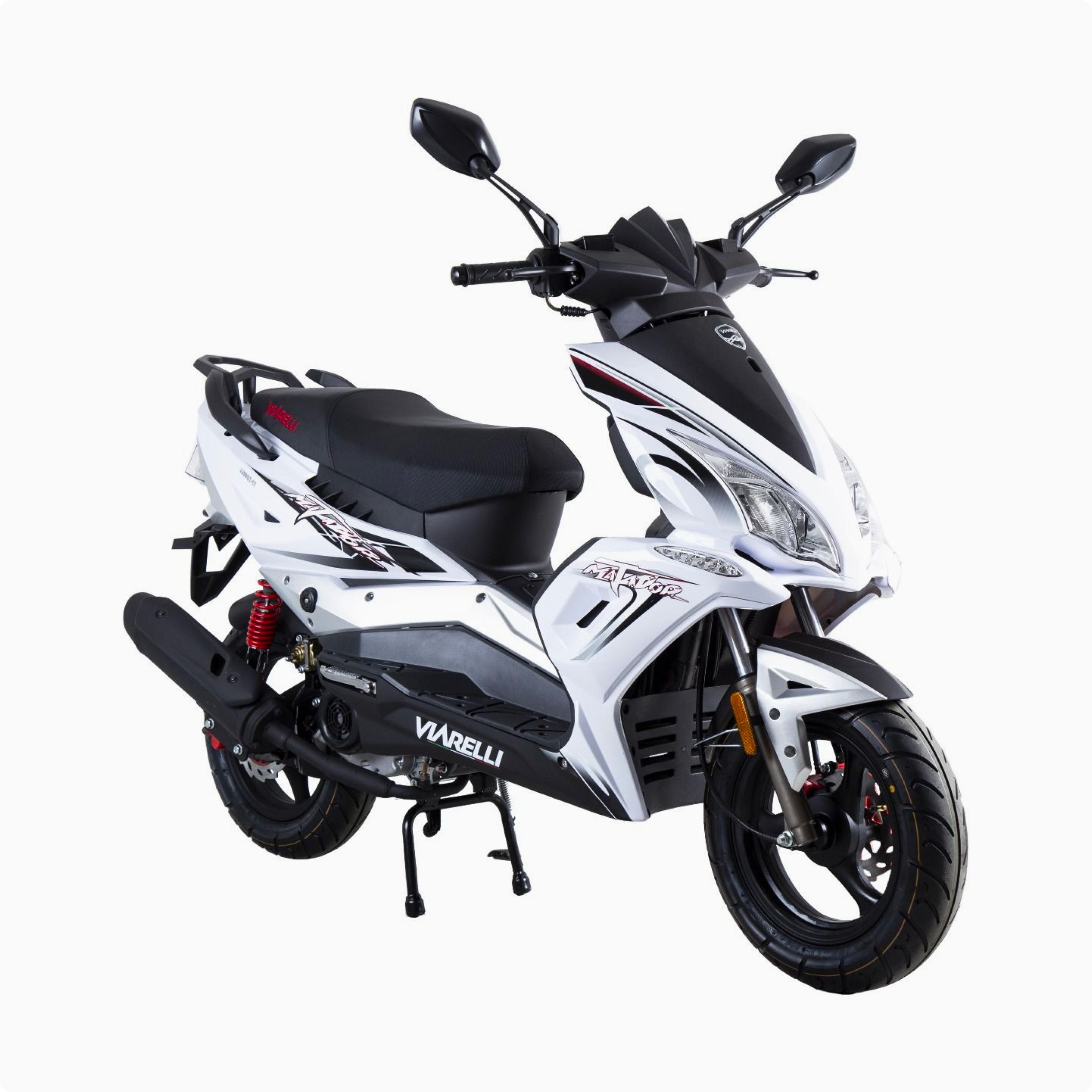 Moped Viarelli Matador Klass 1 Vit Moped Scooterproffsen moped-viarelli-matador-klass-1-vit-moped-scooterproffsen