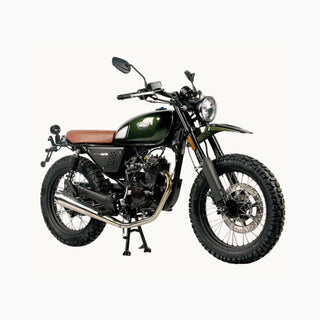 Moped Viarelli Scrambler Klass 1 Grön