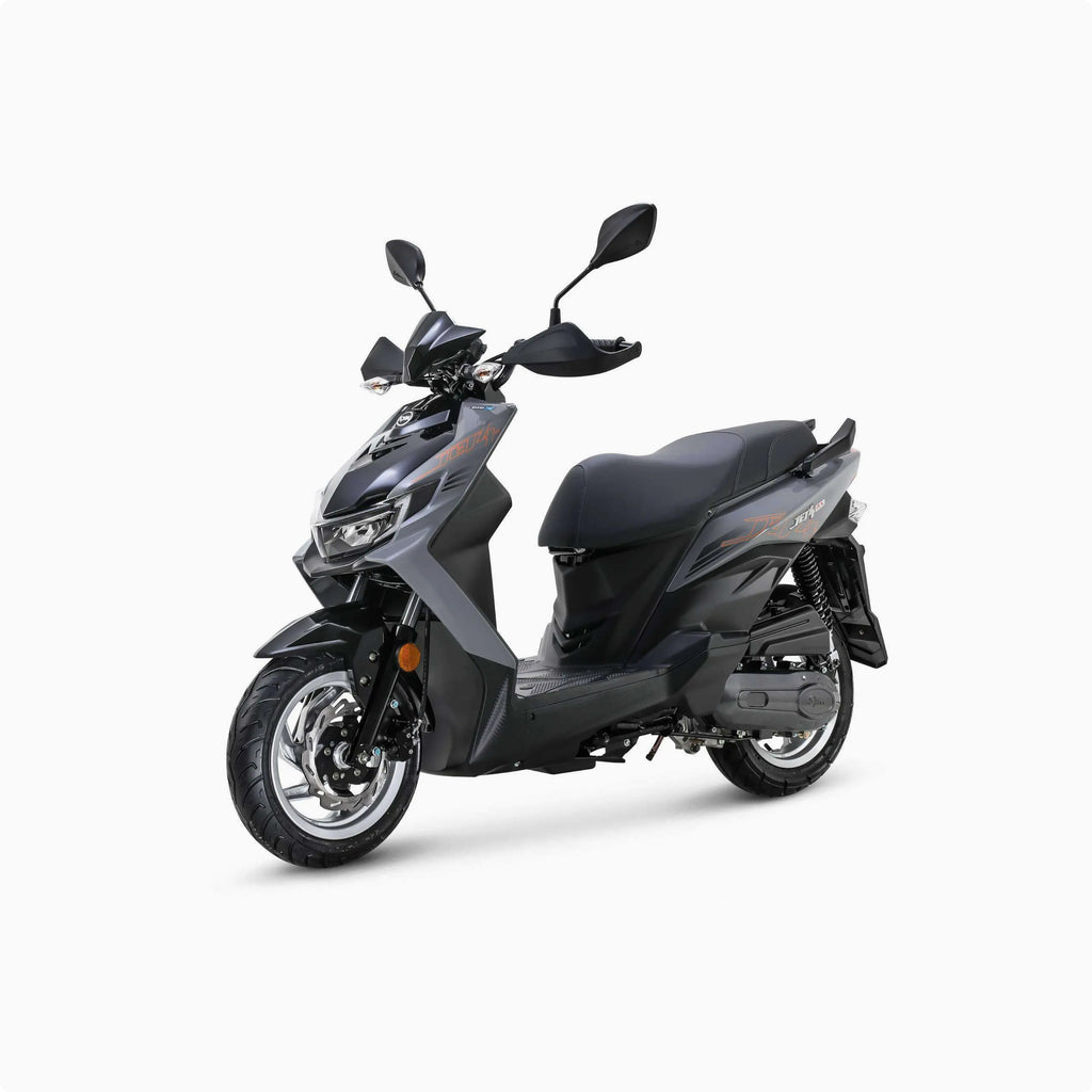 SYM Jet 4RX Grå – Moped & Scooterproffsen