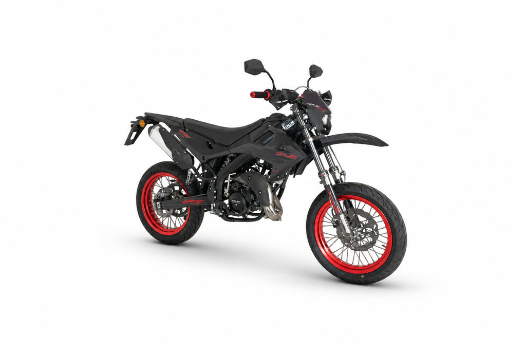 Drac SM Nightrider Svart – Rieju Crossmoped Euro 5+ – Moped ...